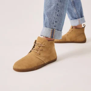 Women Barefoot Boots Suede Ankle Boots With Wide